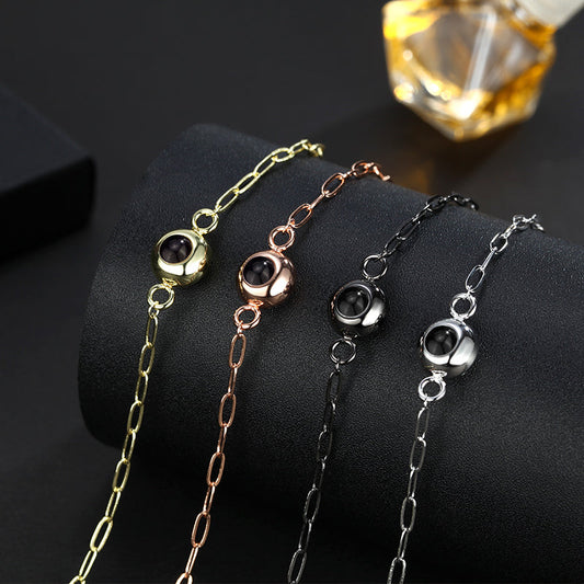 Personalized Photo Projection Bracelet Fashion Style - P022