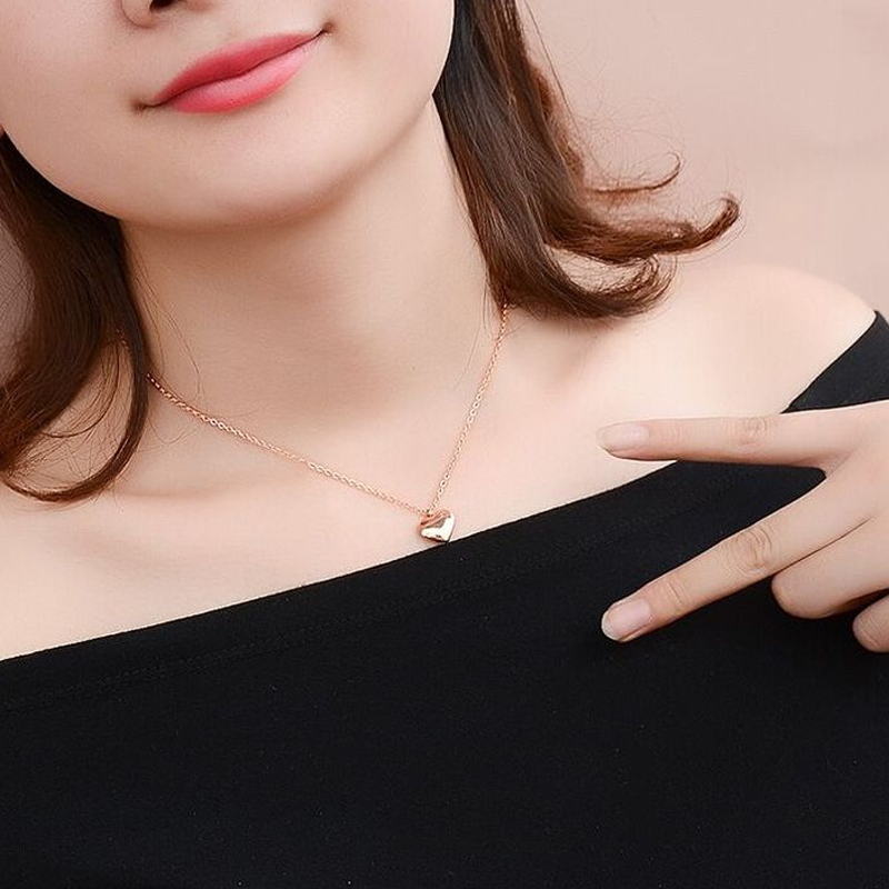 Cremation Urn Necklace Mini Heart Pendant for Ashes-A023