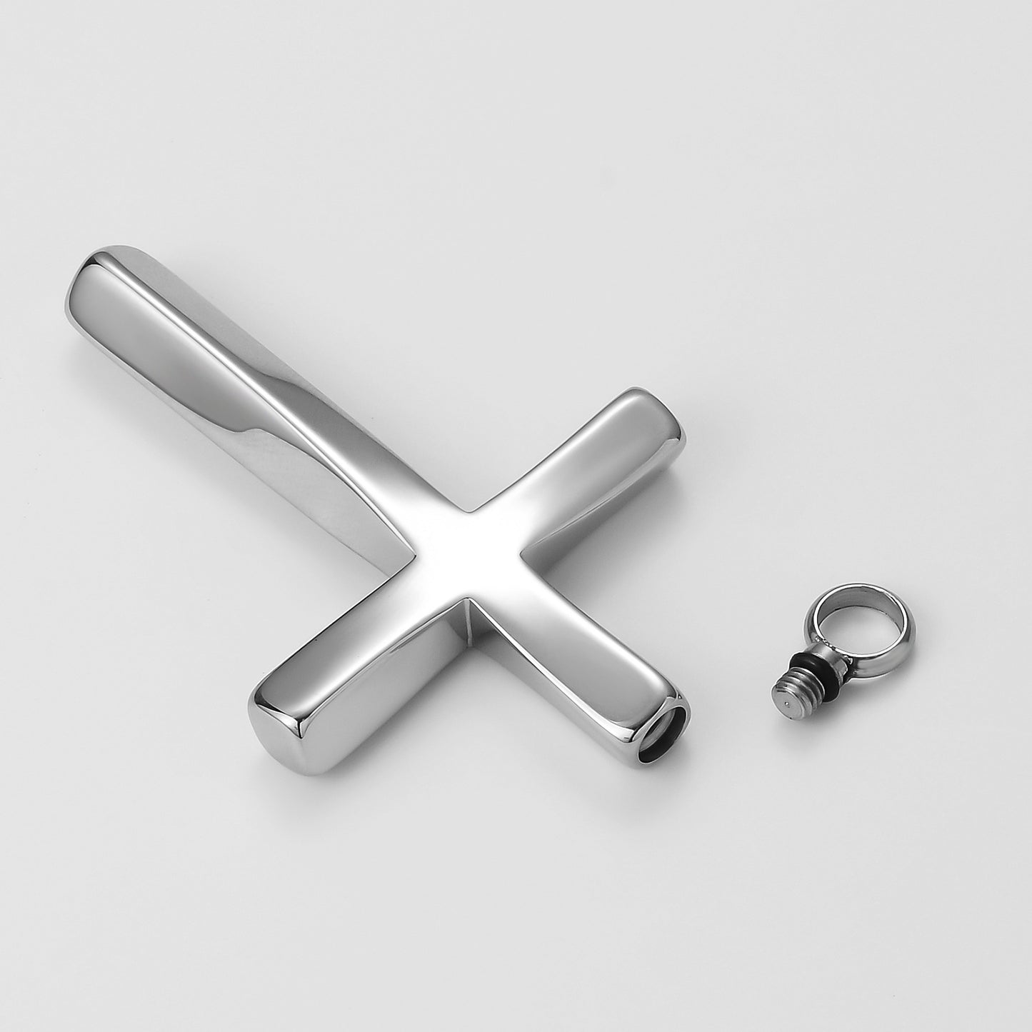 Cremation Urn Necklace Cross Pendant Memorial Jewelry-A053