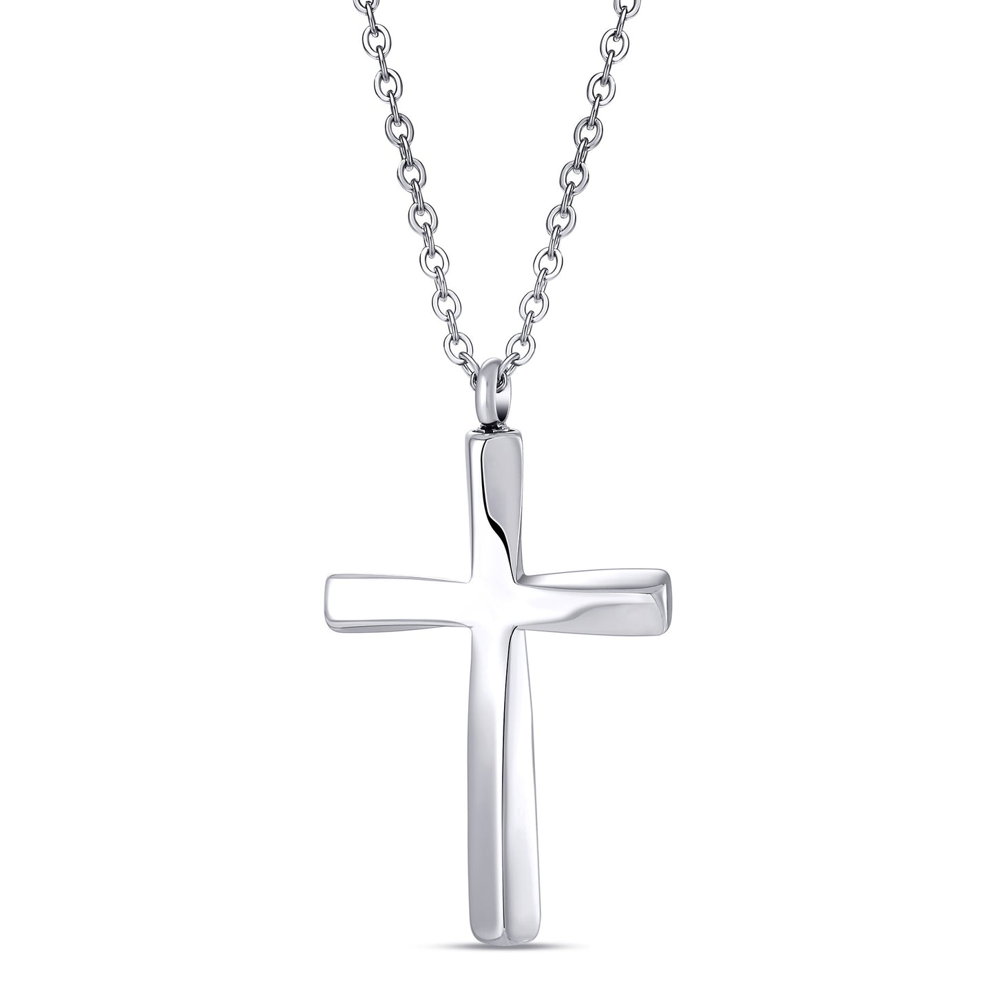 Cremation Urn Necklace Cross Pendant Memorial Jewelry-A053