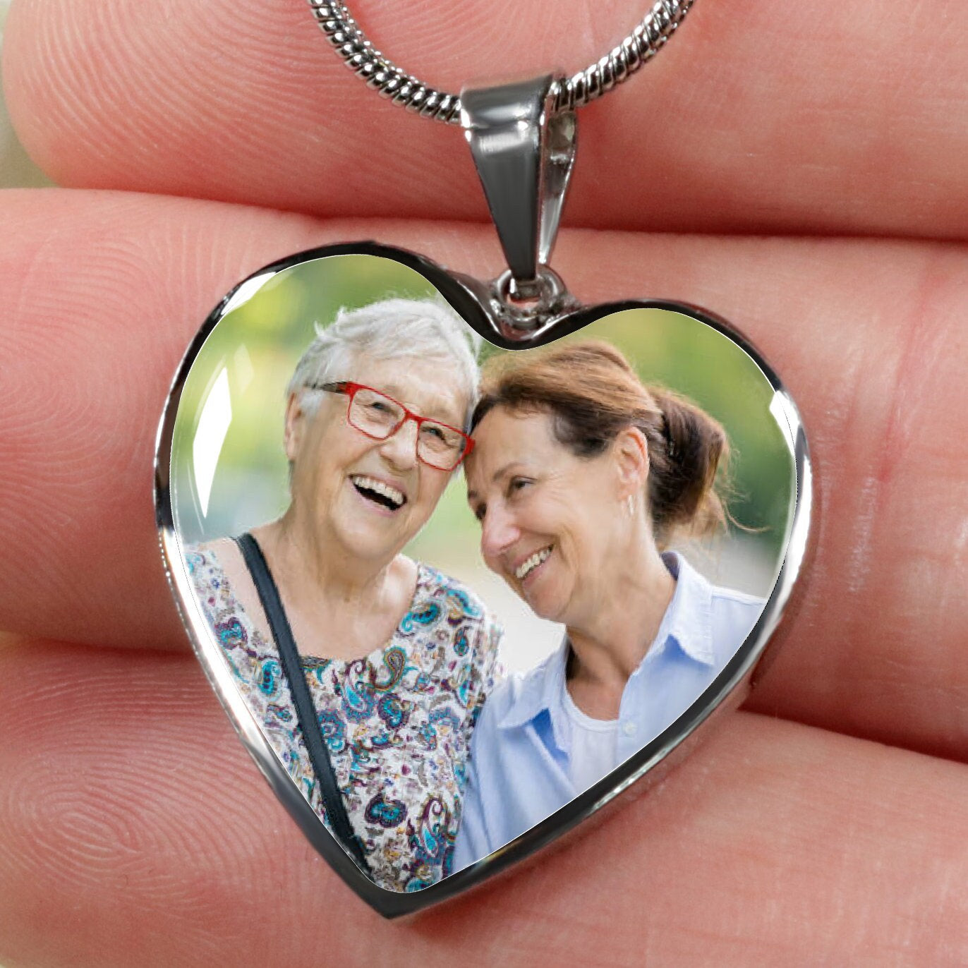 Custom Photo Necklace Thoughtful Gift-N034
