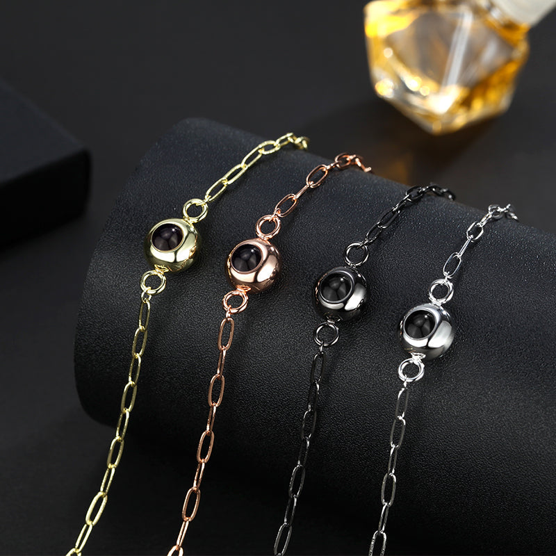 Personalized Photo Projection Bracelet Fashion Style - P022